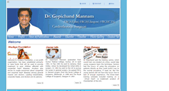 Desktop Screenshot of gopichandmannam.info